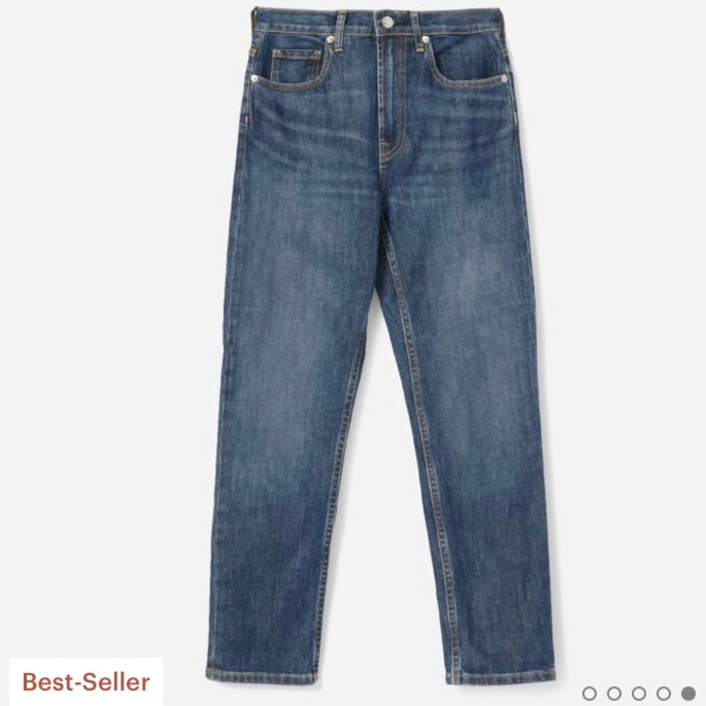 Everlane High Rise Straight Jean